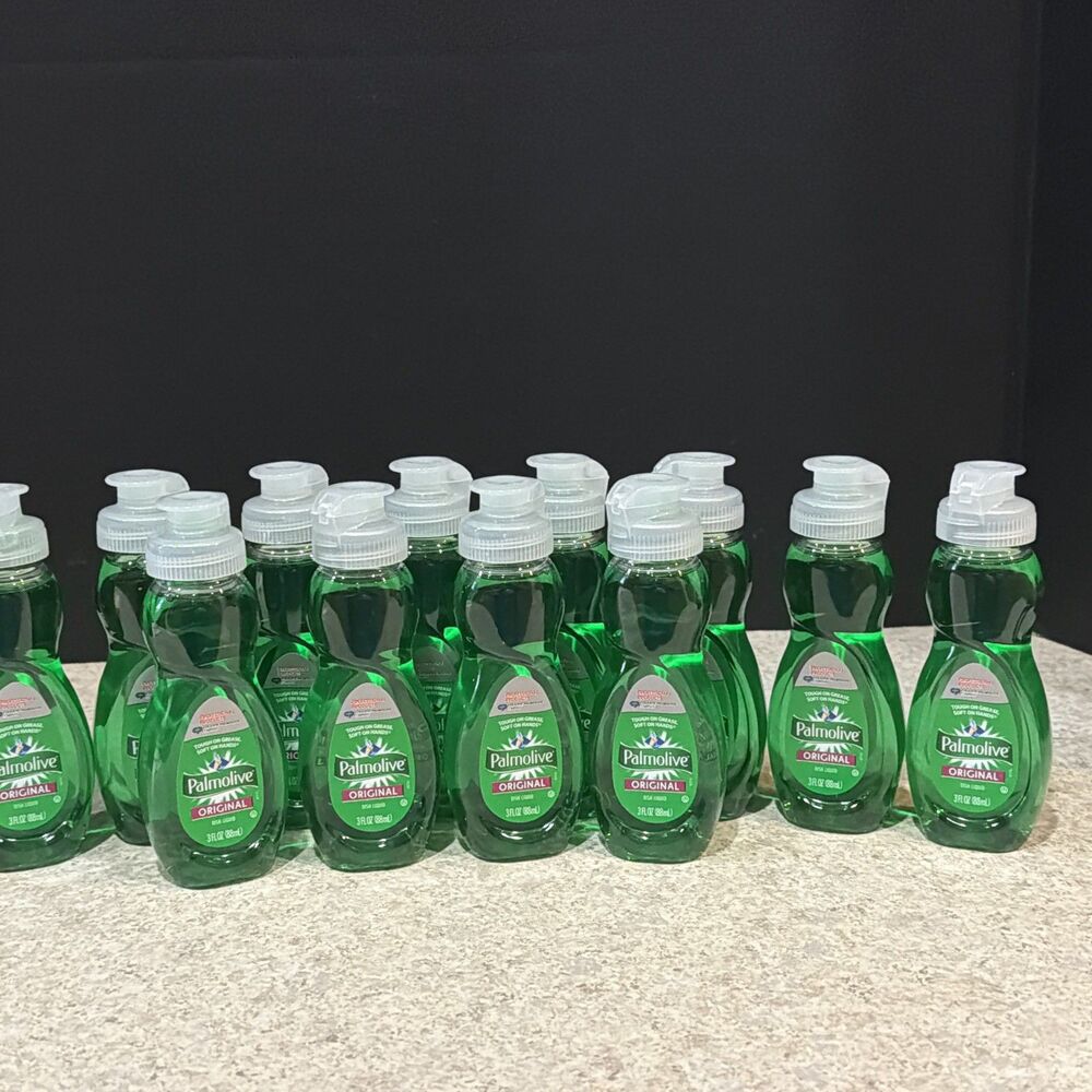 Lot of 12 Palmolive Original Travel Size Liquid Dish Soap 3 Fl Oz Bottles - Picture 5 of 5